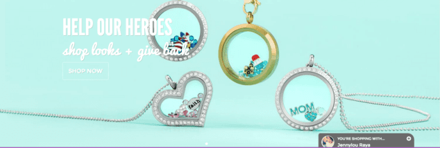 Origami Owl Help Our Heroes 19 Locket Sets 72 Hours Only